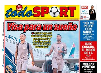 Portada Diario TodoSport (16/02/2026)