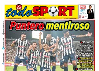 Portada Diario TodoSport (21/02/2026)