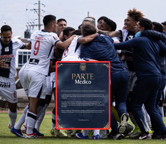 Alianza Lima confirma dos bajas para duelo ante 2 de Mayo