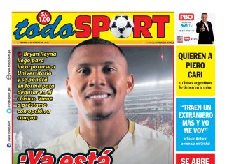 Portada Diario TodoSport (13/03/2026)