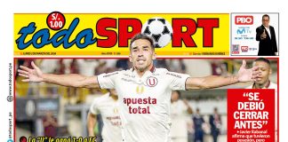 Portada Diario TodoSport (2/03/2026)