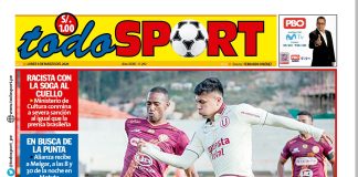 Portada Diario TodoSport (9/03/2026)