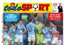 Portada Diario TodoSport (12/03/2026)