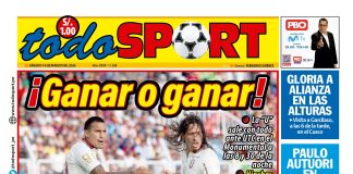 Portada Diario TodoSport (14/03/2026)