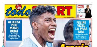 Portada Diario TodoSport (18/03/2026)