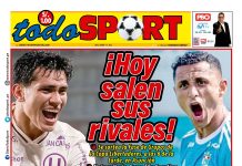 Portada Diario TodoSport (19/03/2026)