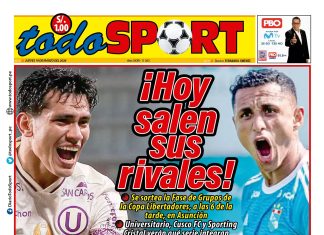 Portada Diario TodoSport (19/03/2026)