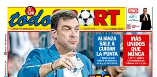 Portada Diario TodoSport (21/03/2026)