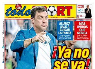 Portada Diario TodoSport (21/03/2026) Portada Diario TodoSport (21/03/2026)
