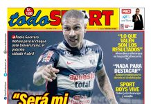 Portada Diario TodoSport (23/03/2026)