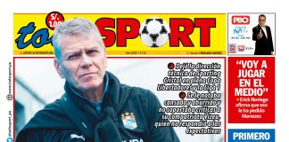 Portada Diario TodoSport (26/03/2026)