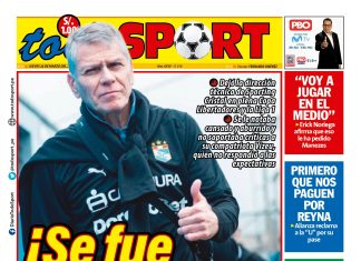 Portada Diario TodoSport (26/03/2026) Portada Diario TodoSport (26/03/2026)