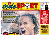 Portada Diario TodoSport (31/03/2026)