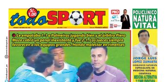 Portada Diario TodoSport (17/04/2026)