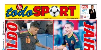 Portada Diario TodoSport (1/04/2026)