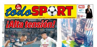 Portada Diario TodoSport (4/04/2026)