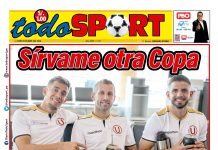 Portada Diario TodoSport (6/04/2026)