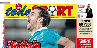 Portada Diario TodoSport (9/04/2026)