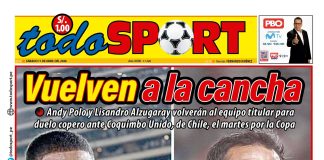 Portada Diario TodoSport (11/04/2026)