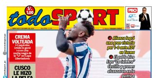 Portada Diario TodoSport (15/04/2026)