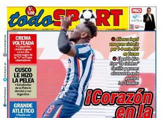 Portada Diario TodoSport (15/04/2026)