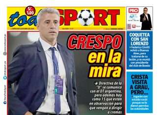 Portada Diario TodoSport (22/04/2026)