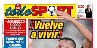 Portada Diario TodoSport (23/04/2026)