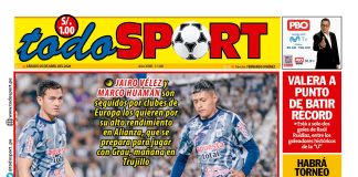 Portada Diario TodoSport (25/04/2026)