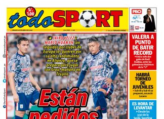 Portada Diario TodoSport (25/04/2026)