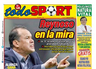 Portada Diario TodoSport (28/04/2026)