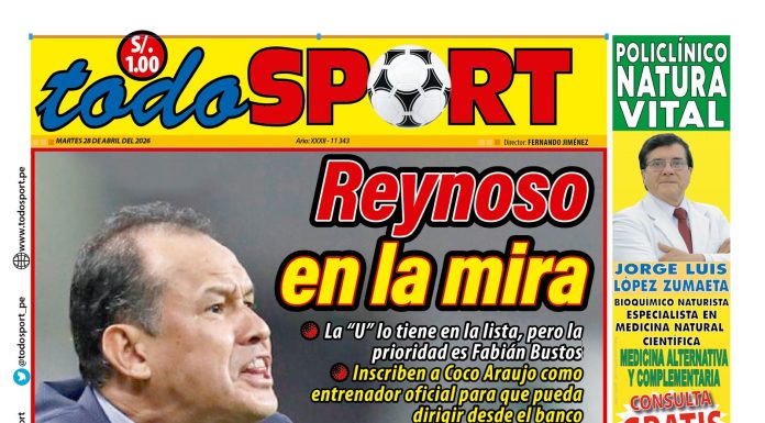 Portada Diario TodoSport (28/04/2026)