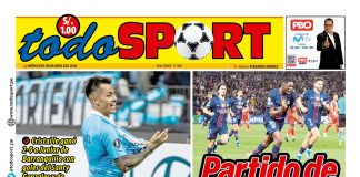 Portada Diario TodoSport (29/04/2026)