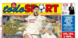 Portada Diario TodoSport (30/04/2026)