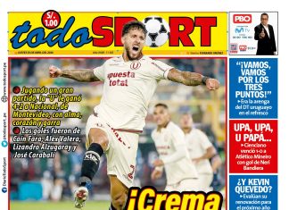 Portada Diario TodoSport (30/04/2026)