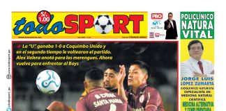 Portada Diario TodoSport (8/05/2026)