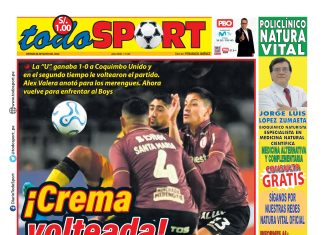 Portada Diario TodoSport (8/05/2026)