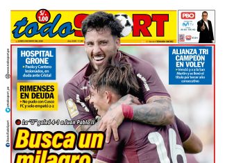 Portada Diario TodoSport (4/05/2026)