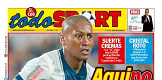 Portada Diario TodoSport (6/05/2026)