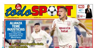 Portada Diario TodoSport (7/05/2026)