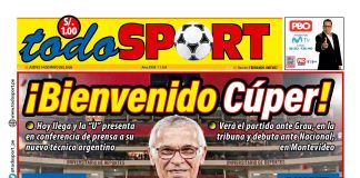 Portada Diario TodoSport (14/05/2026)