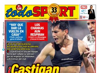 Portada Diario TodoSport (18/05/2026)