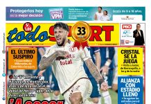 Portada Diario TodoSport (20/05/2026)