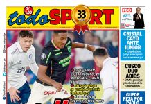 Portada Diario TodoSport (21/05/2026) Portada Diario TodoSport (21/05/2026)