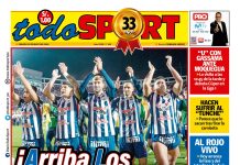 Portada Diario TodoSport (23/05/2026) Portada Diario TodoSport (23/05/2026)