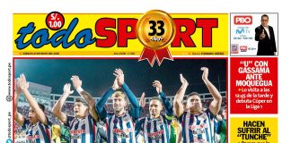 Portada Diario TodoSport (23/05/2026)