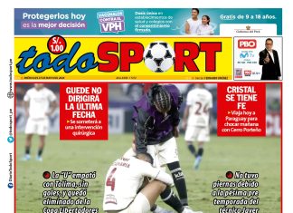 Portada Diario TodoSport (27/05/2026) Portada Diario TodoSport (27/05/2026)
