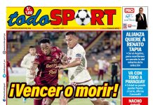 Portada Diario TodoSport (26/05/2026) Portada Diario TodoSport (26/05/2026)