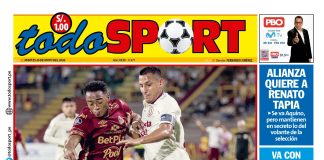 Portada Diario TodoSport (26/05/2026)
