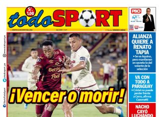 Portada Diario TodoSport (26/05/2026) Portada Diario TodoSport (26/05/2026)