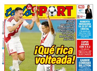 Portada Diario TodoSport (6/06/2026)